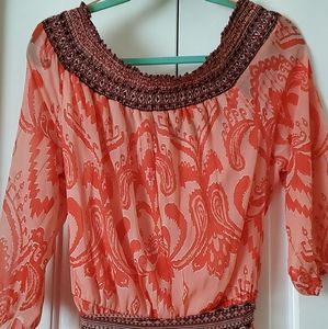 Off the shoulder dress